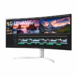 LG 38WN95C-W 38 Inch UltraWide QHD+ IPS Curved Monitor with Thunderbolt™ 3 Connectivity